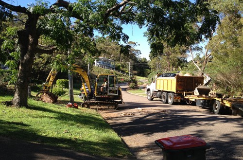 block clearing newcastle